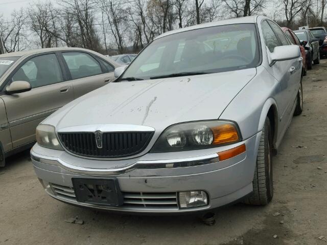 1LNHM86S81Y716318 - 2001 LINCOLN LS GRAY photo 2