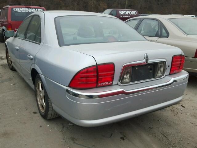 1LNHM86S81Y716318 - 2001 LINCOLN LS GRAY photo 3