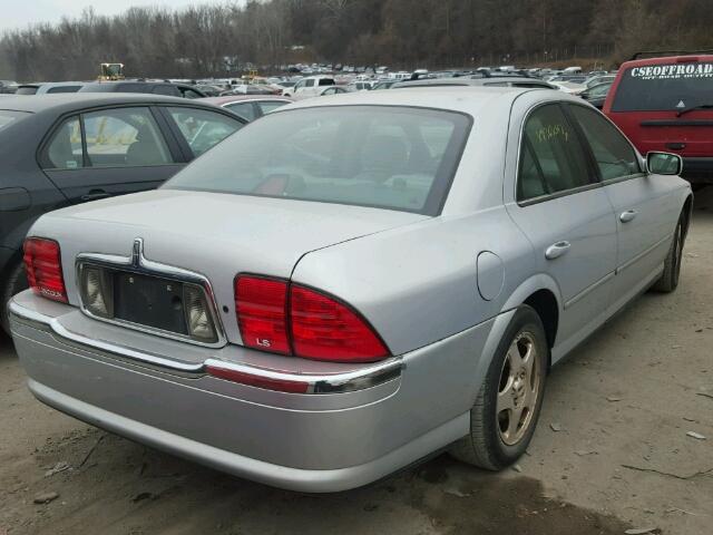 1LNHM86S81Y716318 - 2001 LINCOLN LS GRAY photo 4