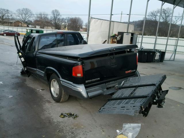 1GTCS19XXT8517762 - 1996 GMC SONOMA BLACK photo 3