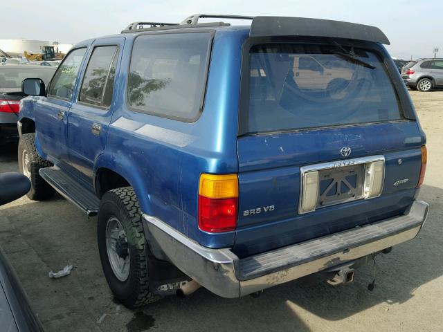 JT3VN39W4P0115781 - 1993 TOYOTA 4RUNNER VN BLUE photo 3