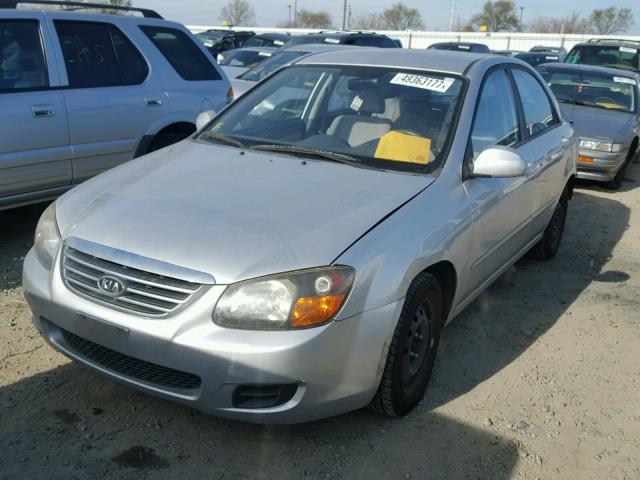 KNAFE222295668398 - 2009 KIA SPECTRA EX SILVER photo 2