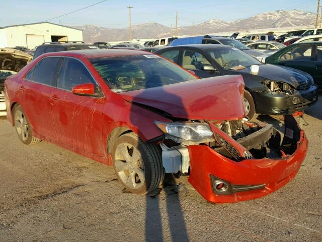 4T1BF1FK2CU625014 - 2012 TOYOTA CAMRY BASE RED photo 1