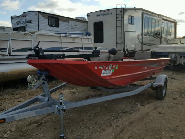 TJZ119H6G405 - 2005 TRIT BOAT RED photo 2