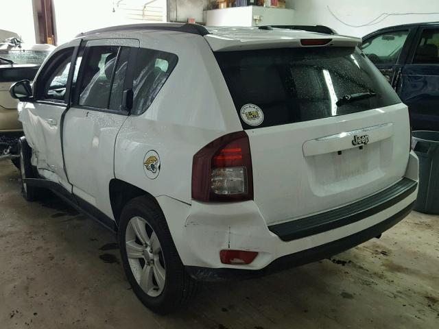 1C4NJCBA2GD553732 - 2016 JEEP COMPASS SP WHITE photo 3