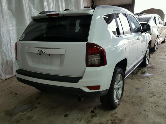 1C4NJCBA2GD553732 - 2016 JEEP COMPASS SP WHITE photo 4