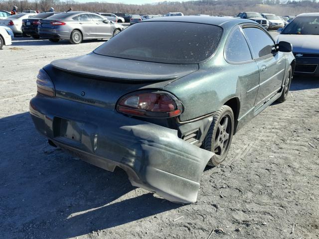 1G2WP12K0XF301910 - 1999 PONTIAC GRAND PRIX GREEN photo 4