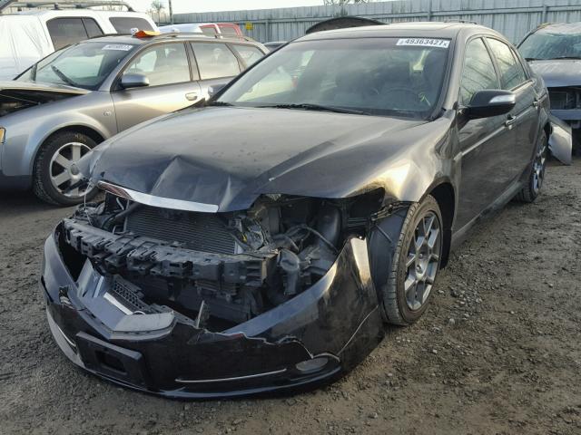 19UUA76557A004058 - 2007 ACURA TL TYPE S BLACK photo 2