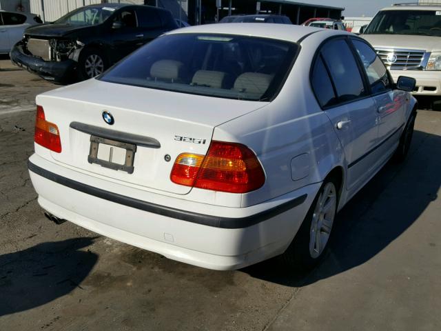 WBAAZ33433PH30975 - 2003 BMW 325 I WHITE photo 4