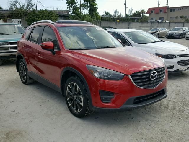 JM3KE2DY0G0622427 - 2016 MAZDA CX-5 GT RED photo 1