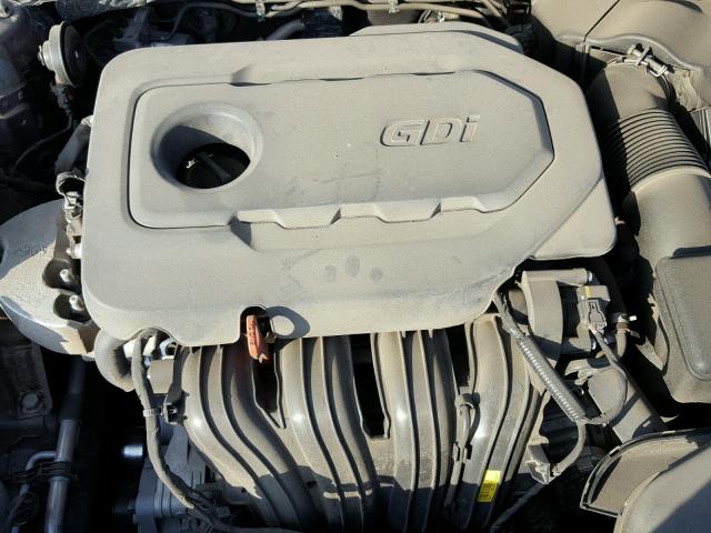 5XXGU4L39GG051330 - 2016 KIA OPTIMA EX BLUE photo 7