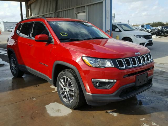 3C4NJCBB0HT611468 - 2017 JEEP COMPASS LA RED photo 1