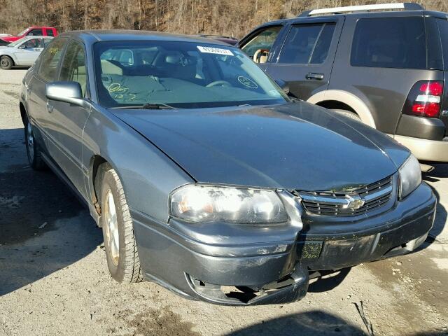 2G1WH52K959283101 - 2005 CHEVROLET IMPALA LS GRAY photo 1