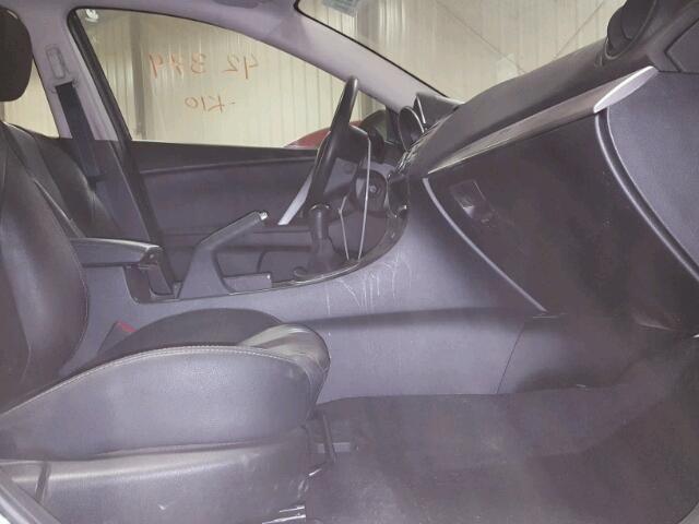 JM1BL1V73C1660737 - 2012 MAZDA 3 I GRAY photo 5