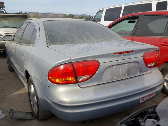 1G3NF52E8YC328545 - 2000 OLDSMOBILE ALERO GLS 银色 照片 3