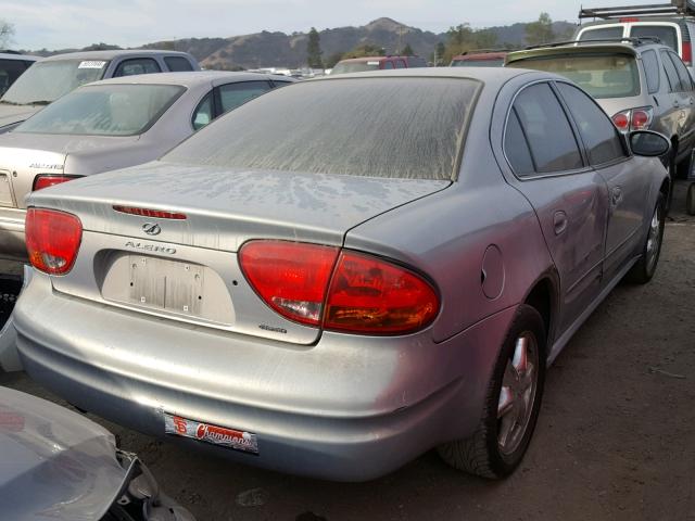 1G3NF52E8YC328545 - 2000 OLDSMOBILE ALERO GLS 银色 照片 4