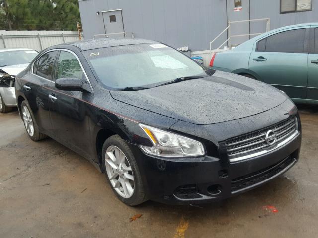 1N4AA51E49C849445 - 2009 NISSAN MAXIMA S BLACK photo 1