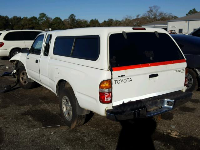 5TEVL52N81Z751755 - 2001 TOYOTA TACOMA XTR WHITE photo 3