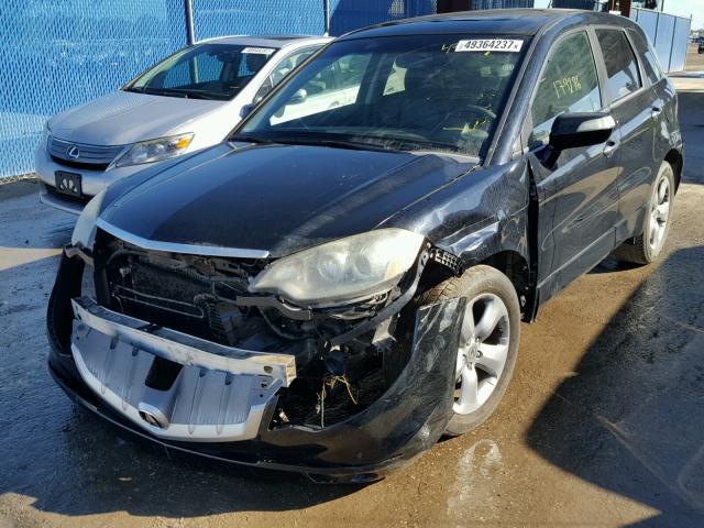 5J8TB185X7A023689 - 2007 ACURA RDX TECHNO BLACK photo 2