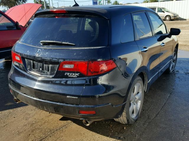 5J8TB185X7A023689 - 2007 ACURA RDX TECHNO BLACK photo 4