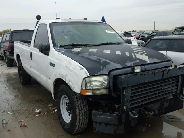 1FTNF20P14ED43633 - 2004 FORD F250 SUPER WHITE photo 1