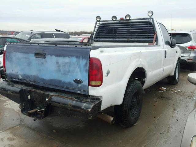 1FTNF20P14ED43633 - 2004 FORD F250 SUPER WHITE photo 4