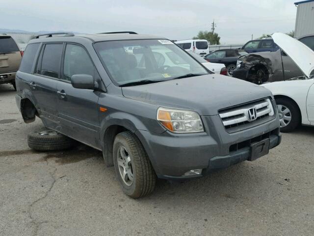 5FNYF18508B017563 - 2008 HONDA PILOT EXL CHARCOAL photo 1