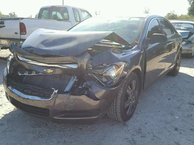 1G1ZA5EU5CF369623 - 2012 CHEVROLET MALIBU LS CHARCOAL photo 2