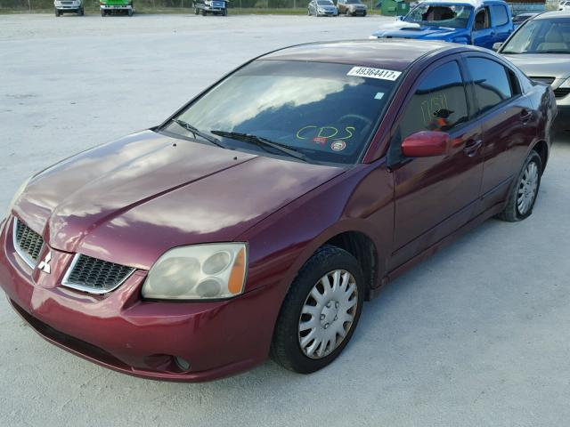 4A3AB36F66E063172 - 2006 MITSUBISHI GALANT ES BURGUNDY photo 2