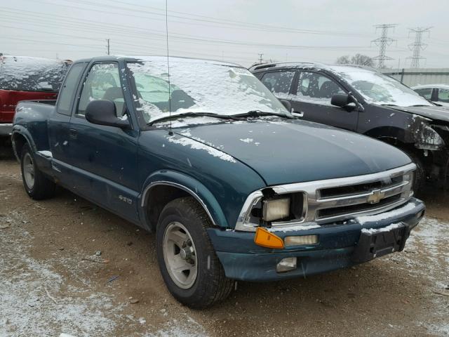 1GCCS19X3V8137794 - 1997 CHEVROLET S TRUCK S1 GREEN photo 1