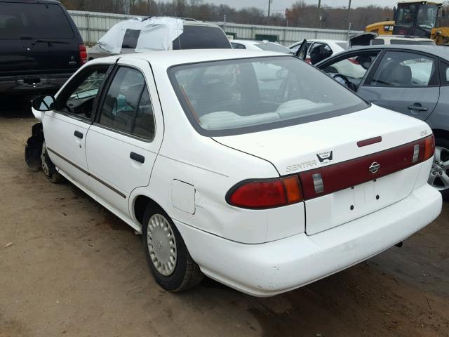 1N4AB41D5VC743708 - 1997 NISSAN SENTRA XE WHITE photo 3