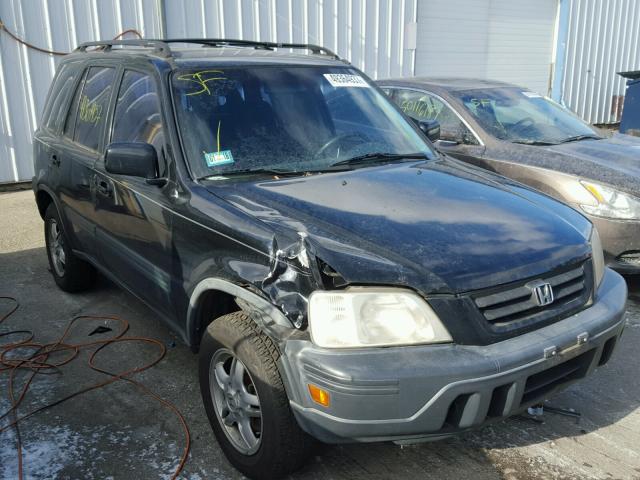 JHLRD1861YC005442 - 2000 HONDA CR-V EX BLACK photo 1