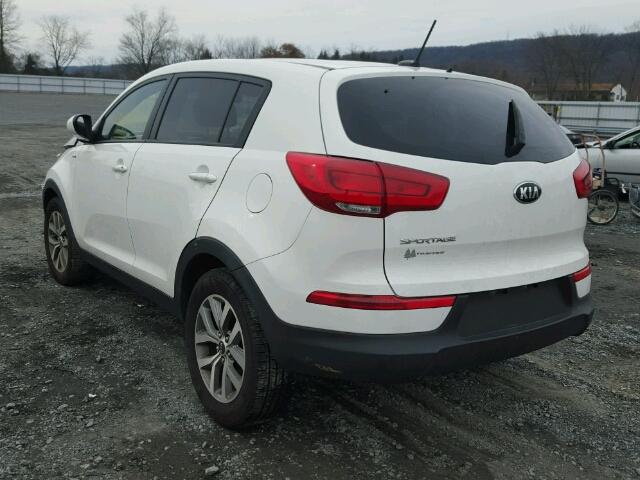 KNDPBCAC8G7878392 - 2016 KIA SPORTAGE L WHITE photo 3