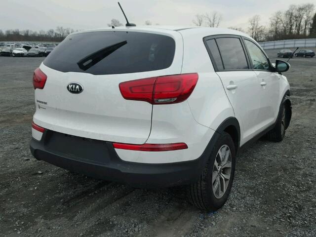 KNDPBCAC8G7878392 - 2016 KIA SPORTAGE L WHITE photo 4