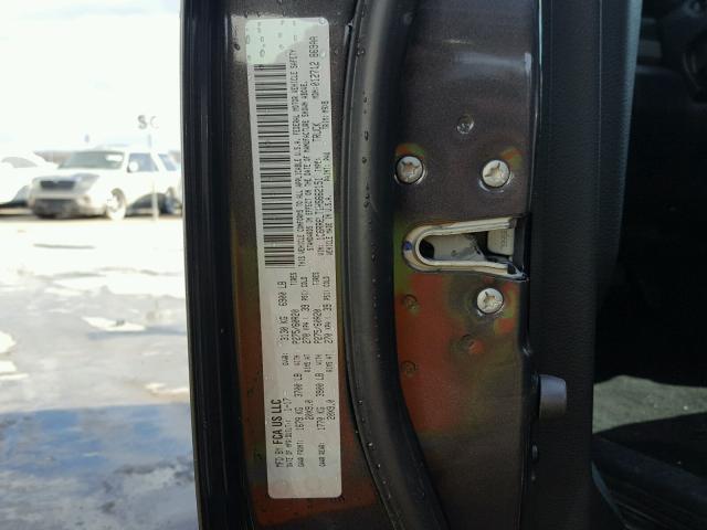 1C6RR6LT1HS662151 - 2017 RAM 1500 SLT GRAY photo 10