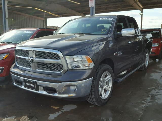 1C6RR6LT1HS662151 - 2017 RAM 1500 SLT GRAY photo 2