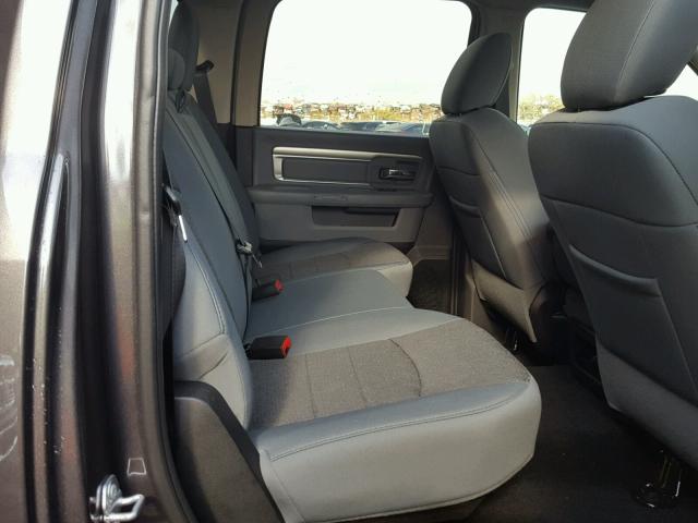 1C6RR6LT1HS662151 - 2017 RAM 1500 SLT GRAY photo 6