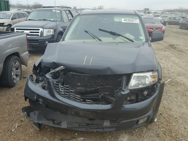 4F2CZ02Z68KM32364 - 2008 MAZDA TRIBUTE I CHARCOAL photo 9