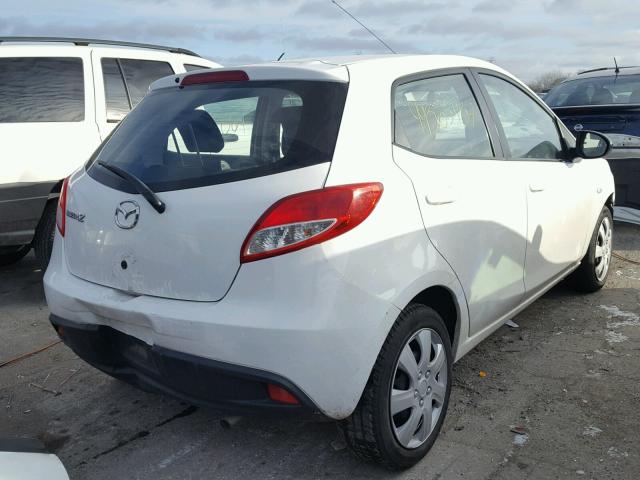 JM1DE1KZ5E0179096 - 2014 MAZDA MAZDA2 SPO WHITE photo 4