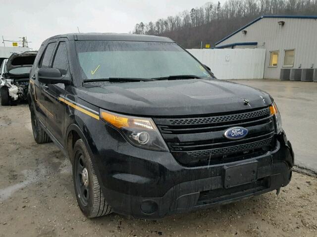 1FM5K8AR7FGC17634 - 2015 FORD EXPLORER P BLACK photo 1