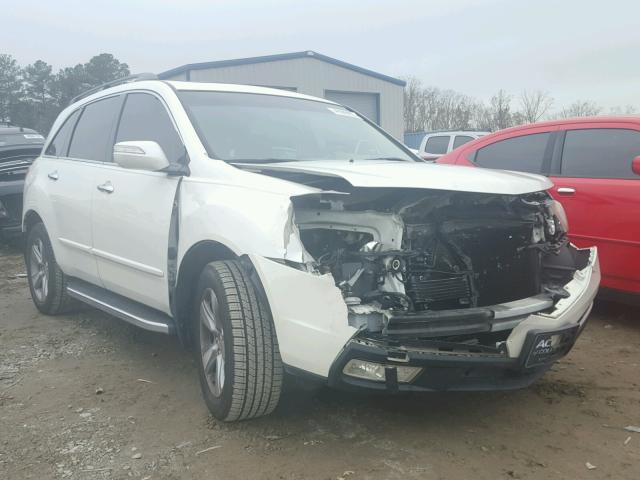 2HNYD2H21BH521276 - 2011 ACURA MDX WHITE photo 1