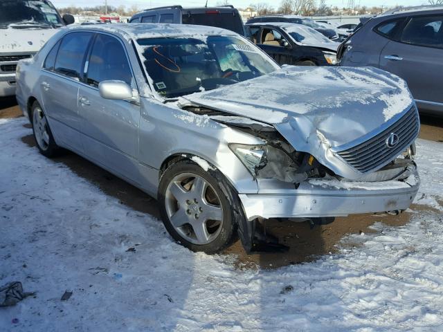 JTHBN36F855005012 - 2005 LEXUS LS 430 SILVER photo 1