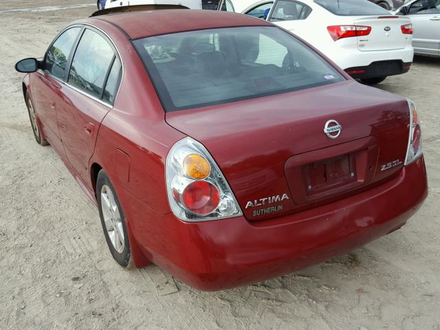 1N4AL11D14C113355 - 2004 NISSAN ALTIMA BAS RED photo 3