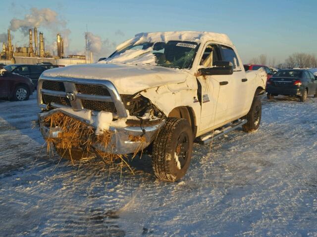 3C6UR5DL9GG368263 - 2016 RAM 2500 SLT WHITE photo 2