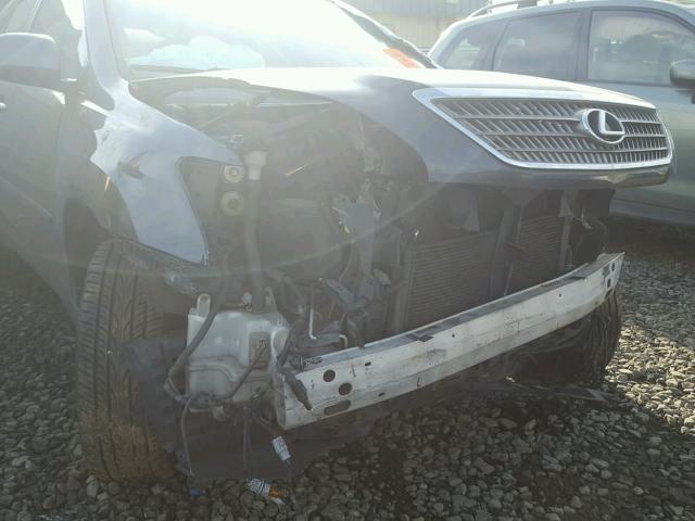 JTJHW31U082856223 - 2008 LEXUS RX 400H BLACK photo 9