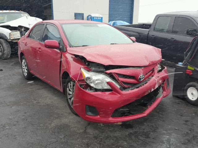 5YFBU4EE4CP054842 - 2012 TOYOTA COROLLA BA RED photo 1