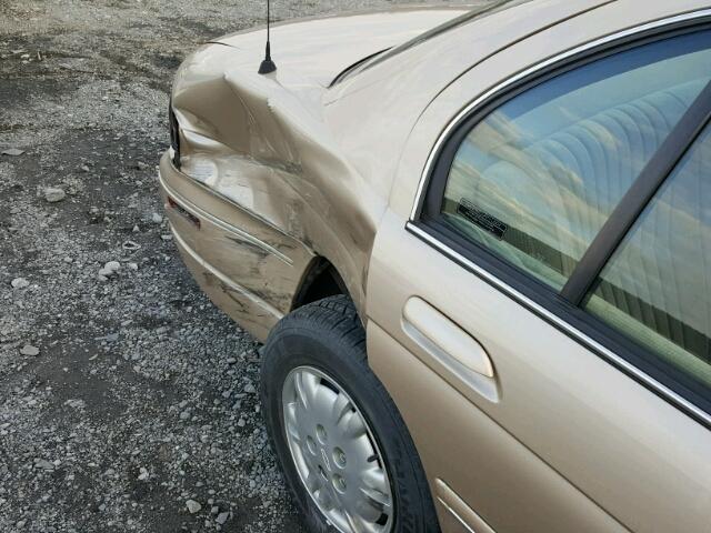 2G1WL52M3W9305479 - 1998 CHEVROLET LUMINA BAS ოქროსფერი ფოტო 10