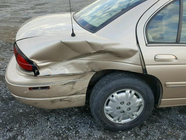 2G1WL52M3W9305479 - 1998 CHEVROLET LUMINA BAS ოქროსფერი ფოტო 9