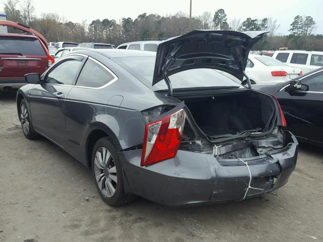 1HGCS12398A020579 - 2008 HONDA ACCORD LX- GRAY photo 3