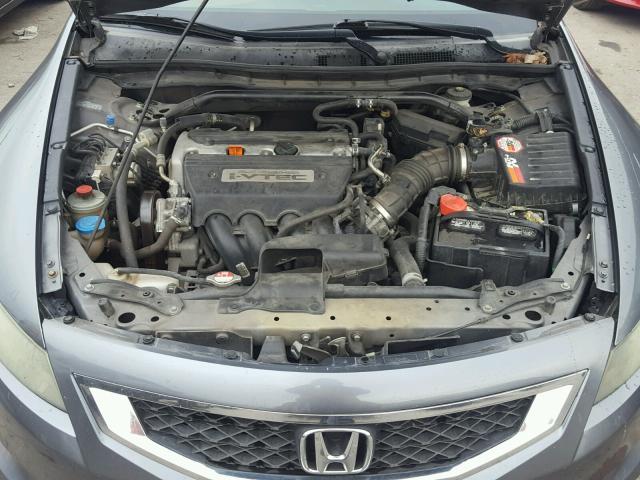 1HGCS12398A020579 - 2008 HONDA ACCORD LX- GRAY photo 7